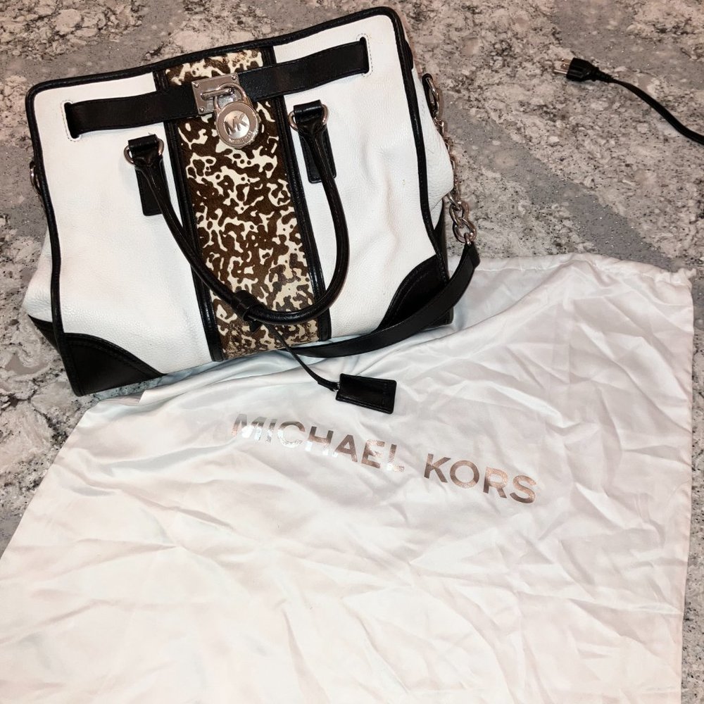 COPY - Michael Kors Purse - Hamilton Cow Print